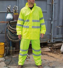 High Vis Waterproof Suit H-18