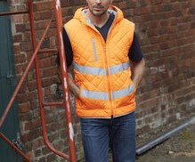 Hi - vis Kensington Hoodie gilet H-52