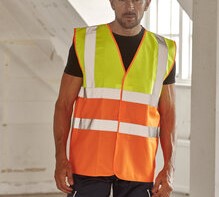 Hi-vis Two Tone Waistcoat H-72