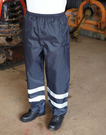 Hi-vis Waterproof Overtrousers H-75