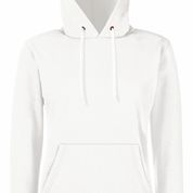 Gildan Heavy Ladies Hood White