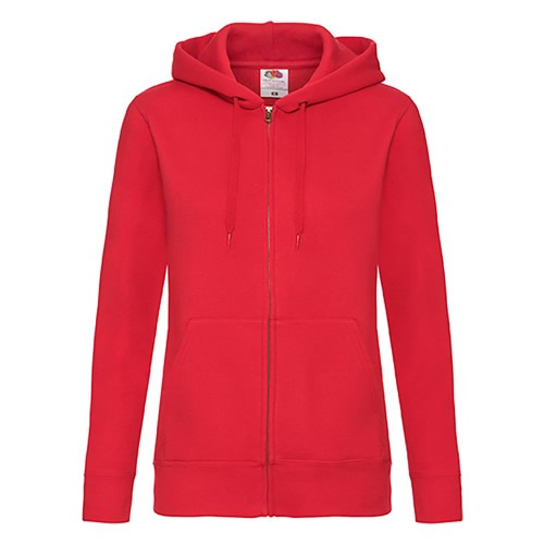 FotL New Ladyfit Zip hood Hood Red